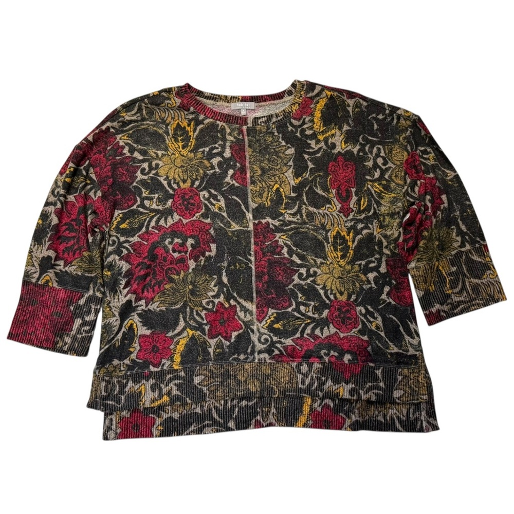 Habitat Multicolor Patterned Knit Top - Medium
